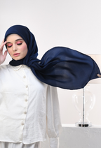 YES DEFECT - YOUR NEW MATE Smooth Satin Silk - Denim