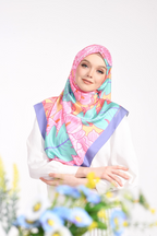 YES DEFECT - ( Square ) Bloom Flair Soft Silk Matte Satin ( KEEP DREAMING )