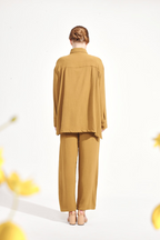 SE–RI Casual Set in Olive Mocktail