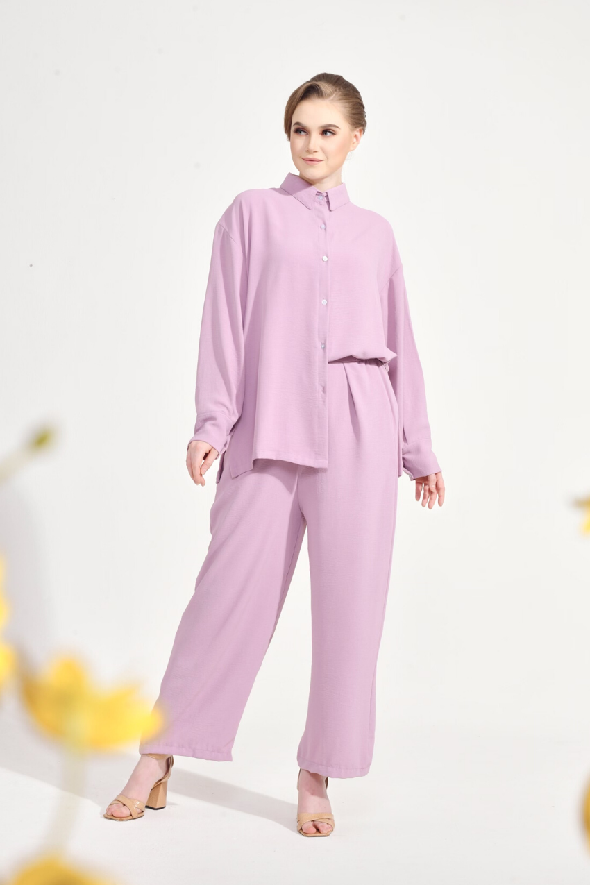 SE–RI Casual Set in Pretty Purple