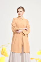 Dal–Mi Oversized Top in Luxe Mellow