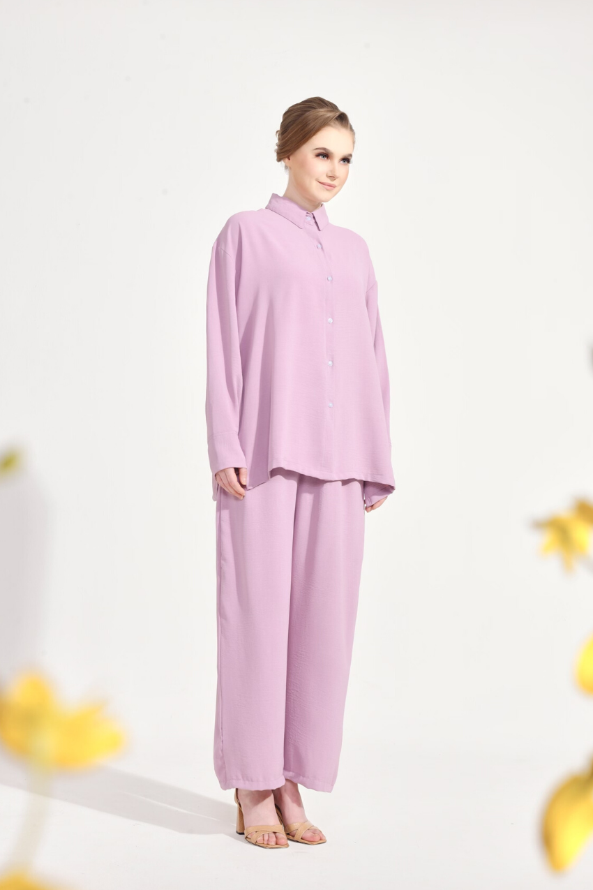 SE–RI Casual Set in Pretty Purple