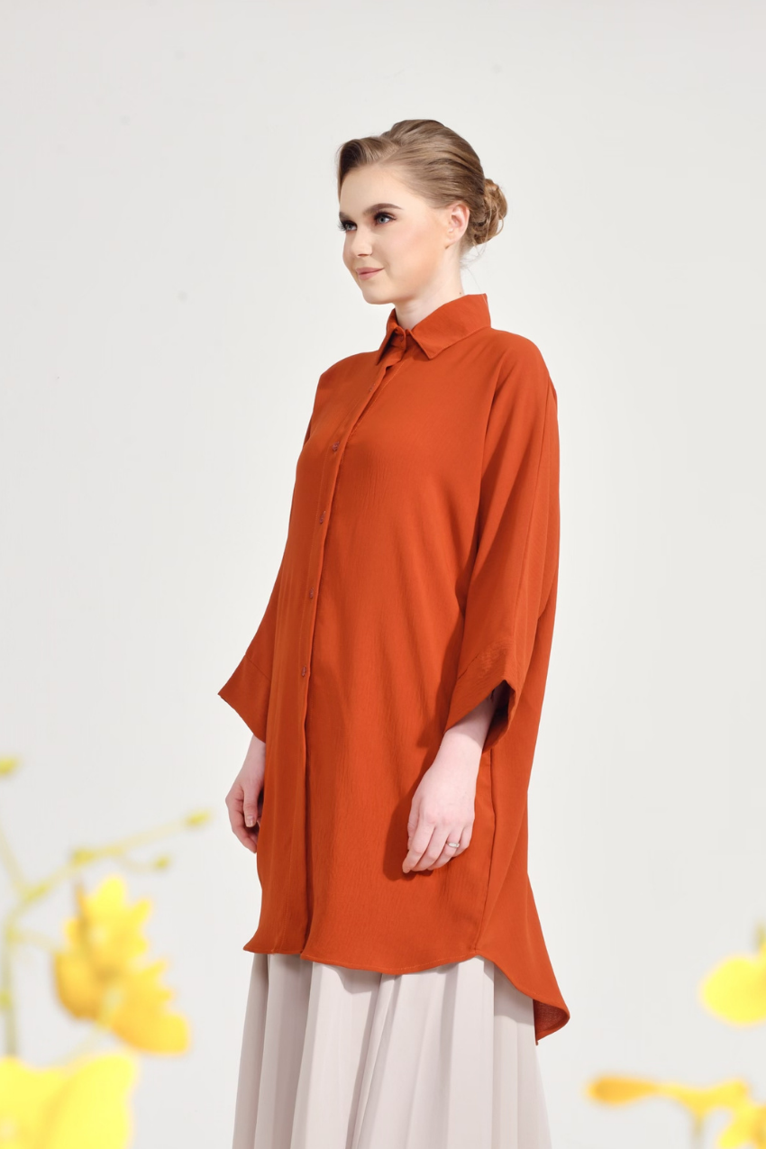 Dal–Mi Oversized Top in Sunset