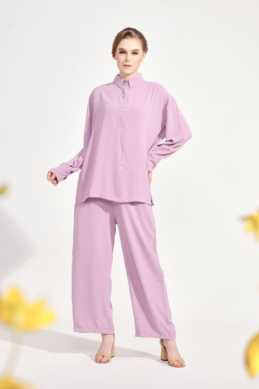 SE–RI Casual Set in Pretty Purple