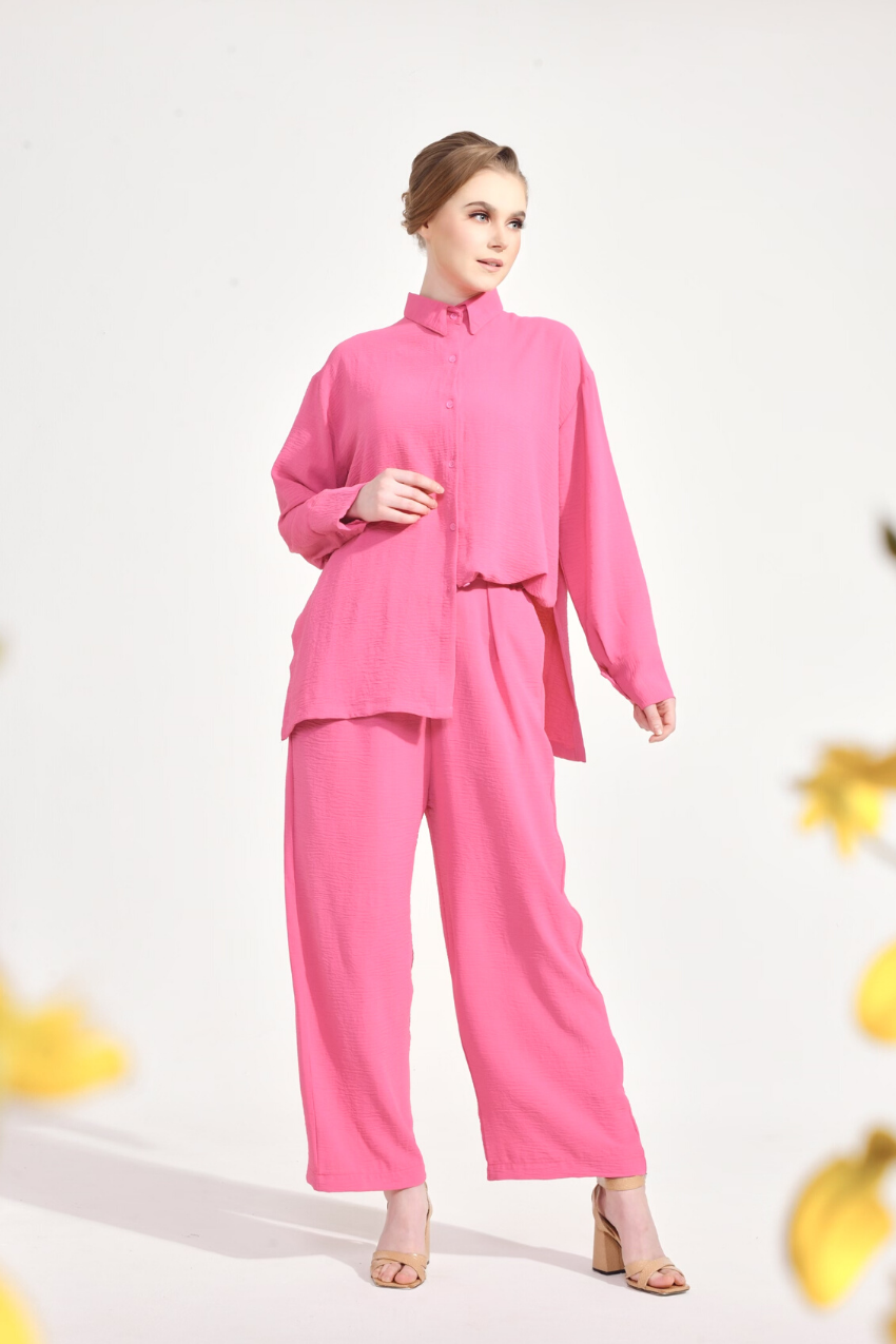 SE–RI Casual Set in Loving Pink