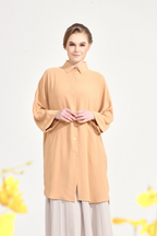 Dal–Mi Oversized Top in Luxe Mellow