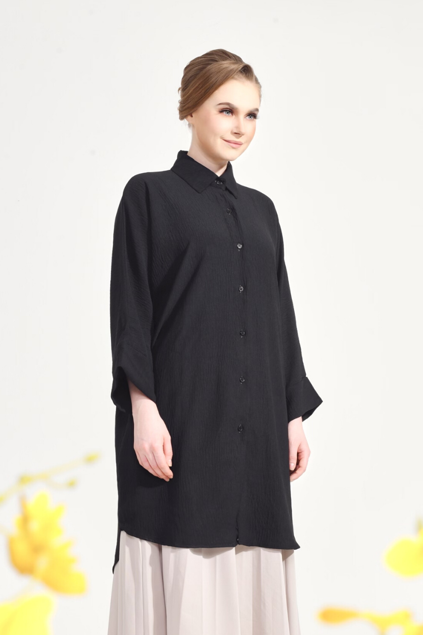 Dal–Mi Oversized Top in Tiffany's Fav