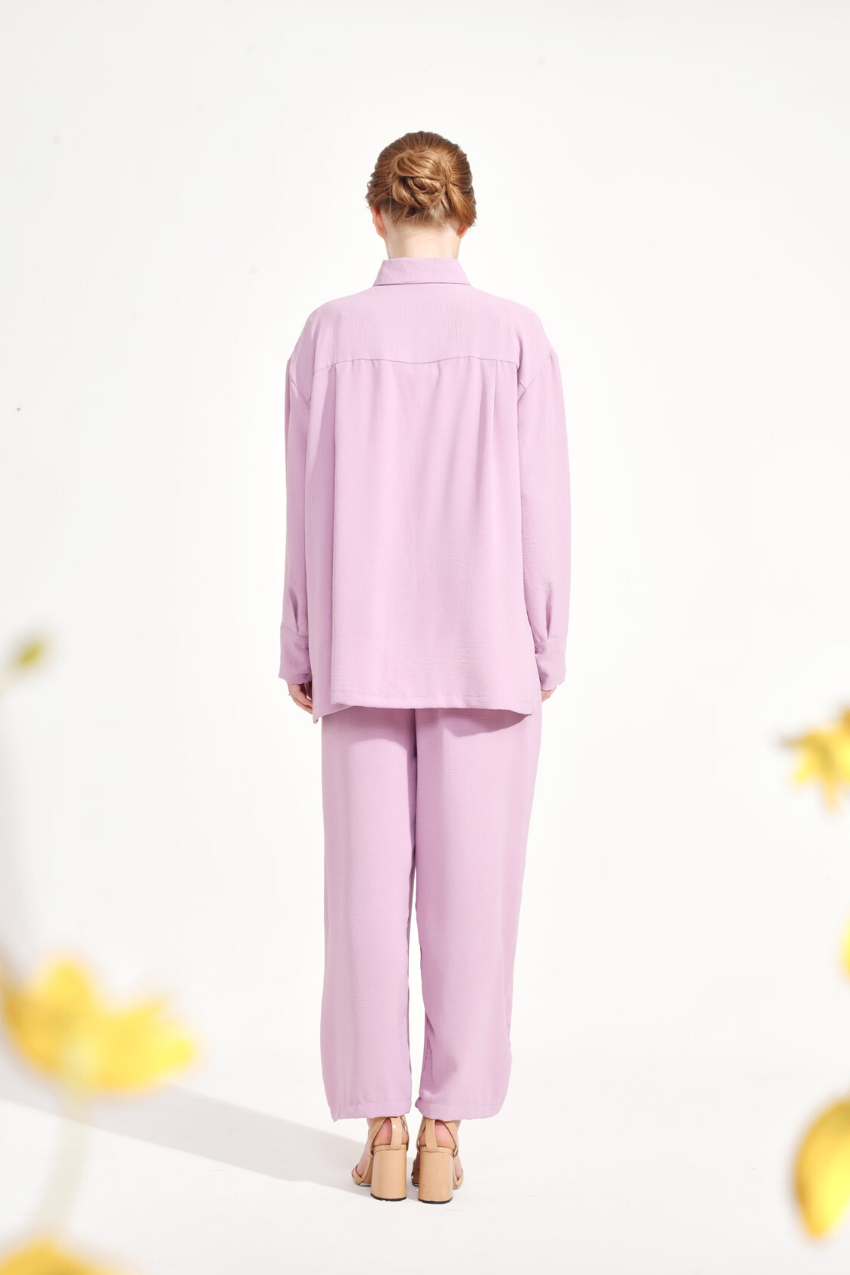 SE–RI Casual Set in Pretty Purple