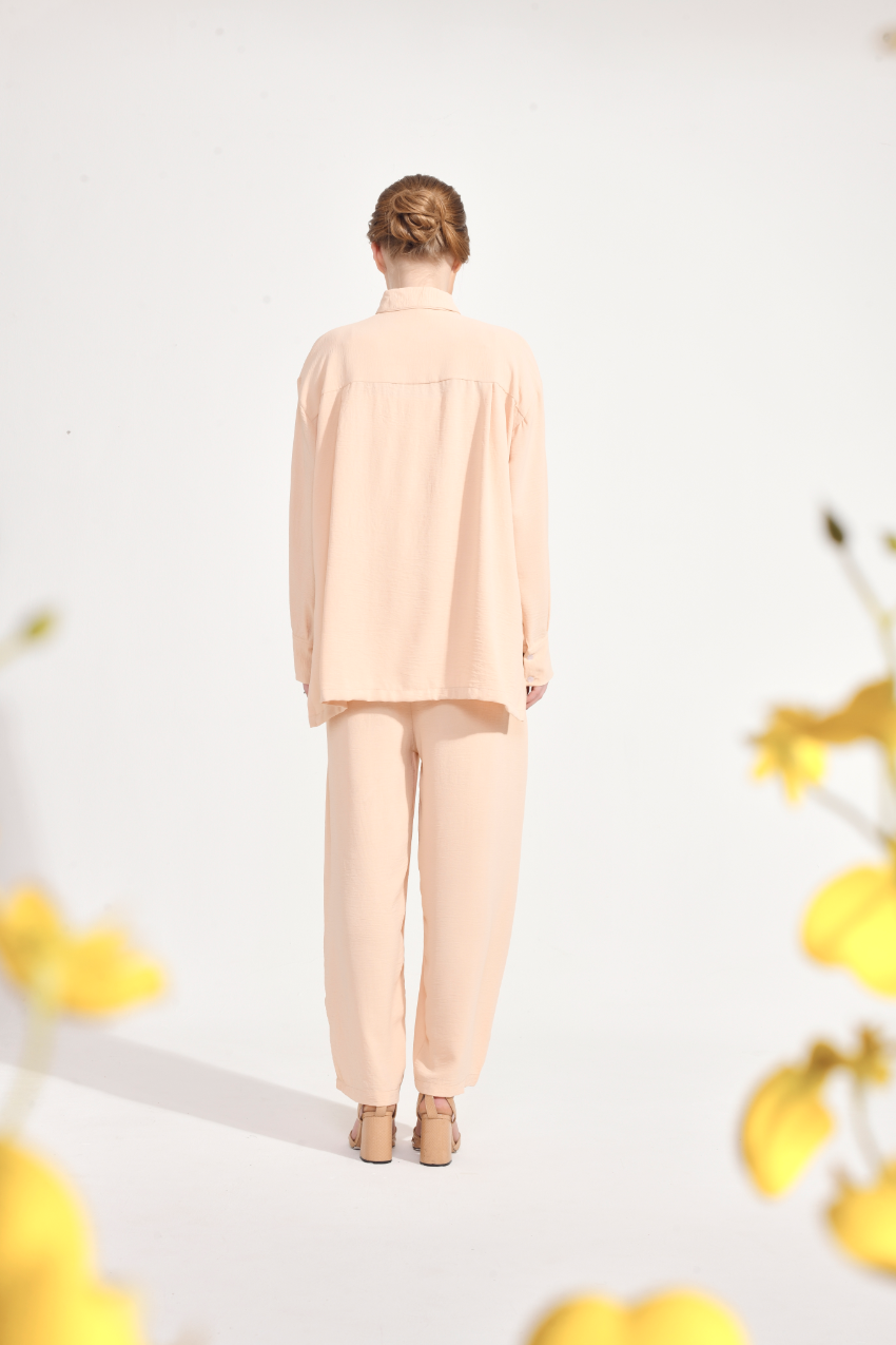 SE–RI Casual Set in Peachy