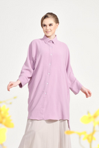 Dal–Mi Oversized Top in Pretty Purple