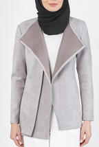 GRAY EDITH JACKET - Sugarscarf
