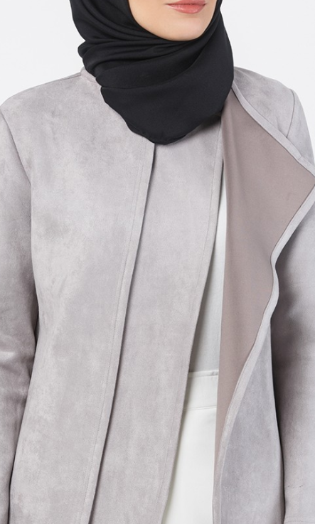 GRAY EDITH JACKET - Sugarscarf