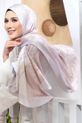 YES ( Shawl ) Dolce Mixed Satin Silk - Ice Pop