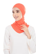 MagicFitInner Inner neck Tieback Sugarscarf - Carrot ( Free Size ) -  Round Style