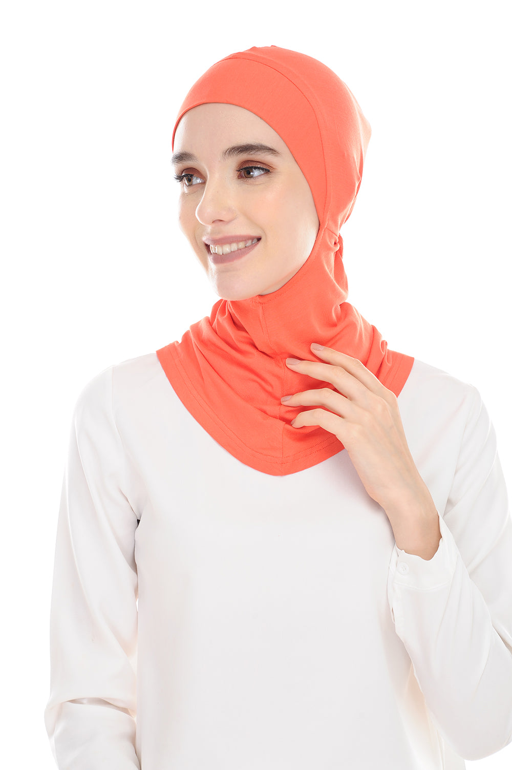 MagicFitInner Inner neck Tieback Sugarscarf - Carrot ( Free Size ) -  Round Style