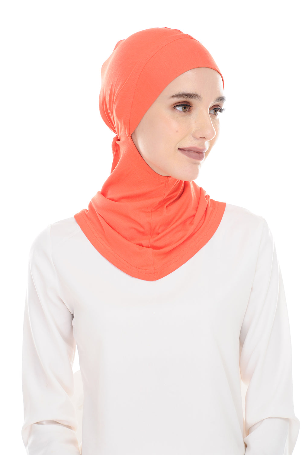 MagicFitInner Inner neck Tieback Sugarscarf - Carrot ( Free Size ) -  Round Style