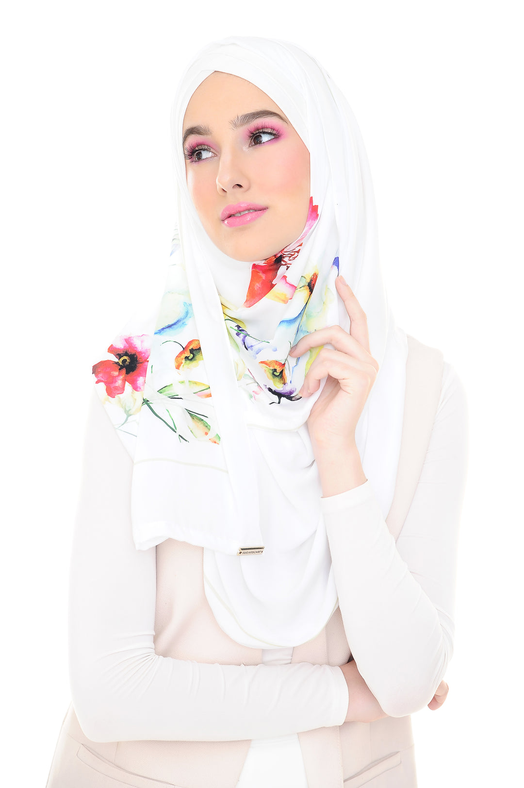 MADISON FLORAL EDITION IN WHITE