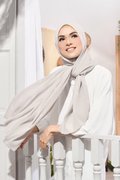 Sample - Monogram Wide Pleats Shawl (Twinkle)