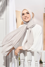 Sample - Monogram Wide Pleats Shawl (Twinkle)