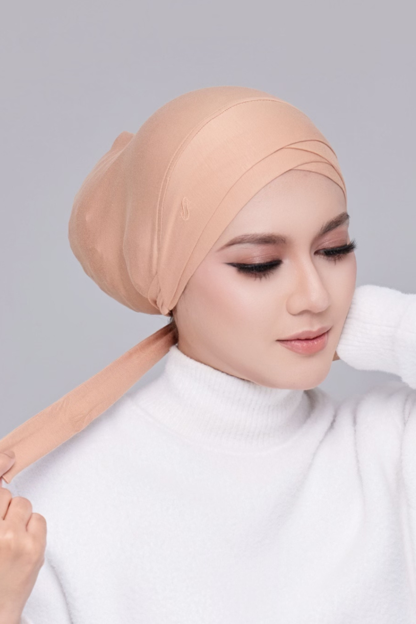 ( Signature Style) BambooViscose Ultimate Comfort Underscarf Inner In (Skin)