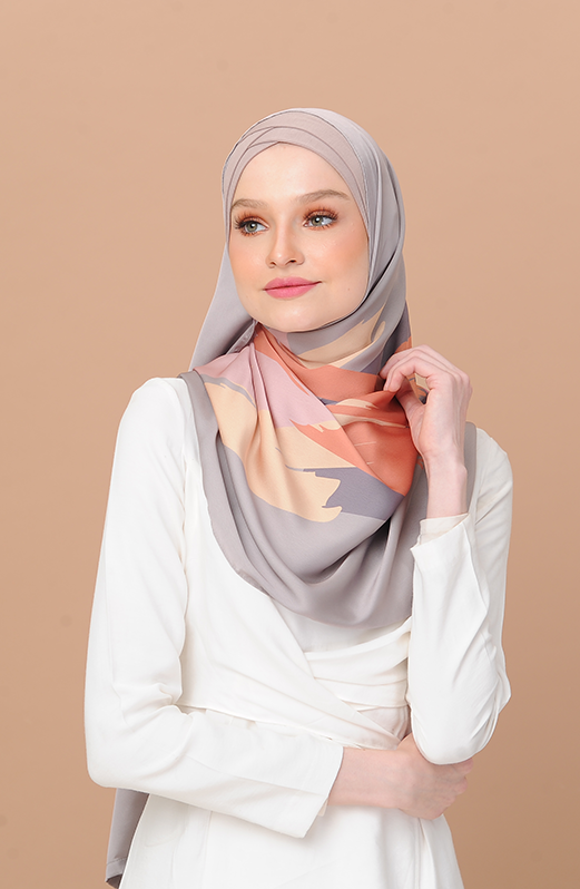 Jazzy Daisy - Semi Instant Mixed Satin Silk - Sugarscarf